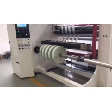 Automatic Loading Non-woven Glass Kraft Paper Jumbo Roll Slitter Rewinder Machine